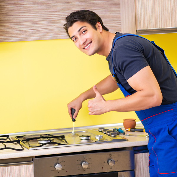 can you provide references from satisfied stove repair customers in Neylandville Texas